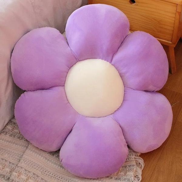 SOFA-LICIOUS Premium Flauschiges Blumen-Sofakissen