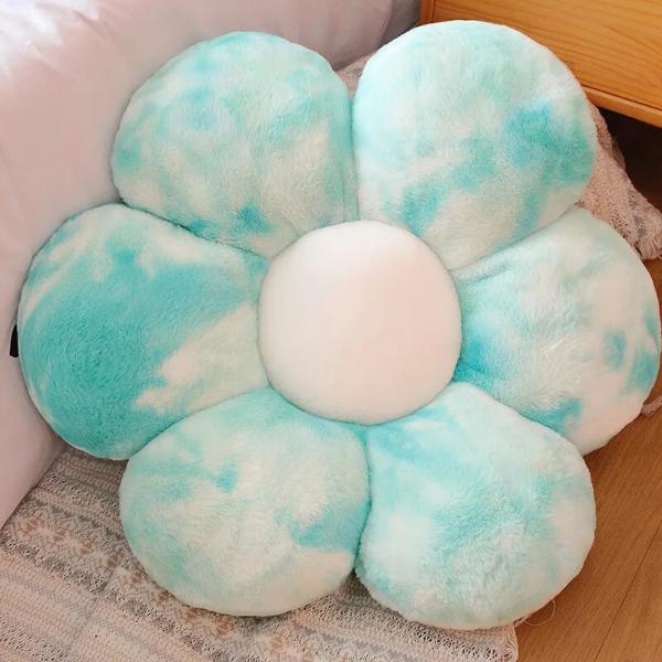 SOFA-LICIOUS Premium Flauschiges Blumen-Sofakissen