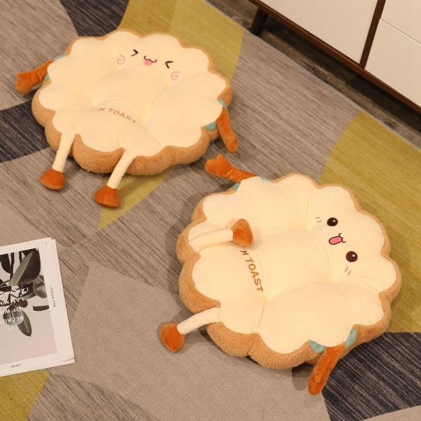French Toast Bread Plush Pillow Cushion
