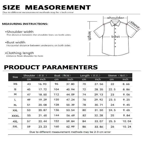 Japanese Samurai Cat Design Men's Hawaiian Short Sleeve Shirt