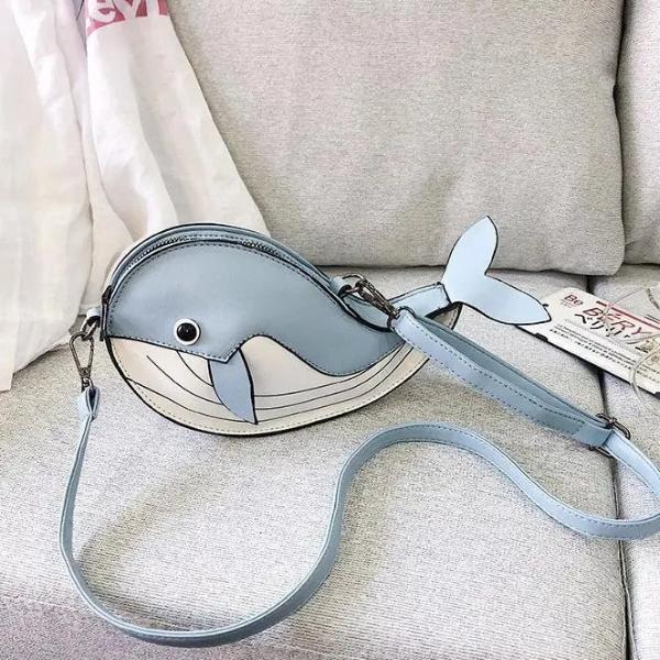 Shark & Whale Damen-Umhängetasche