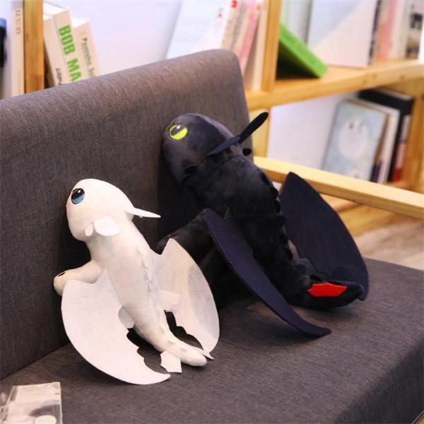 Toothless & Light Fury Plush