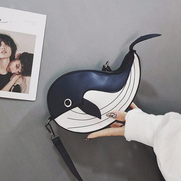 Shark & Whale Damen-Umhängetasche