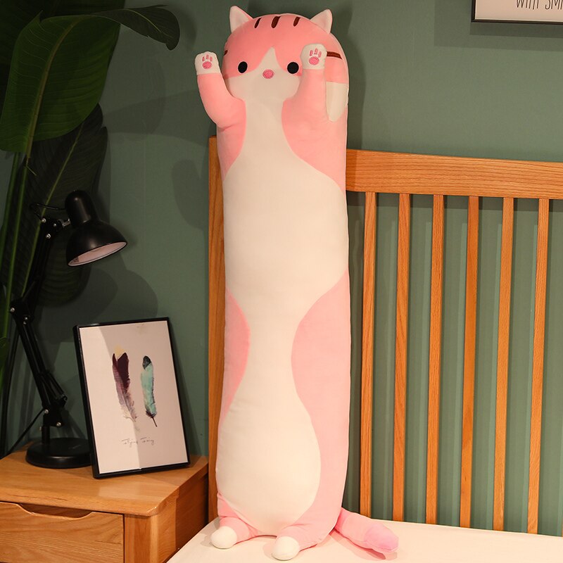 Long Cat Squishmallow Pillow