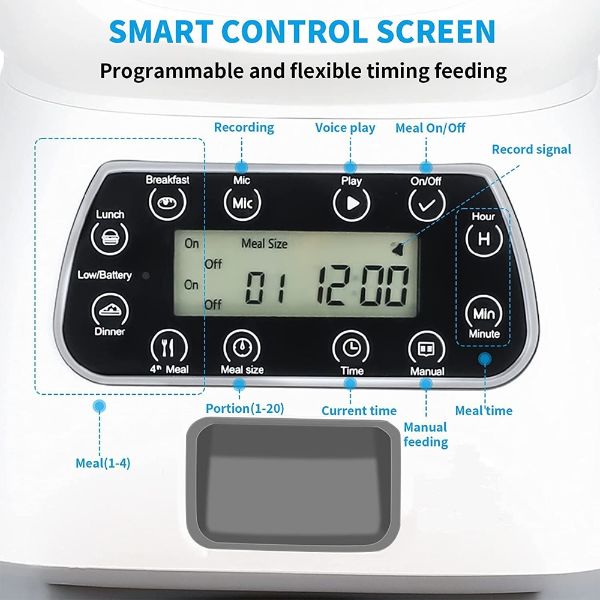 SMART Automatic Pet Feeder (3.5L)