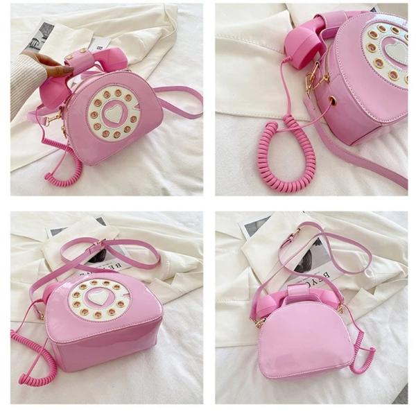 Ring Ring Telefon Handtasche
