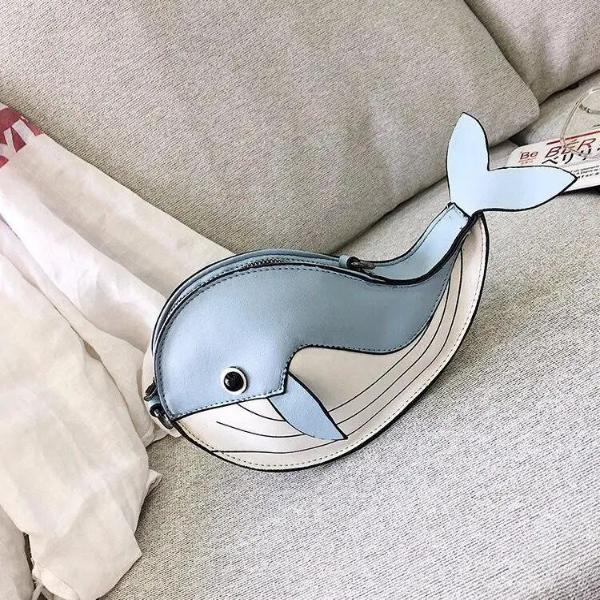 Shark & Whale Damen-Umhängetasche