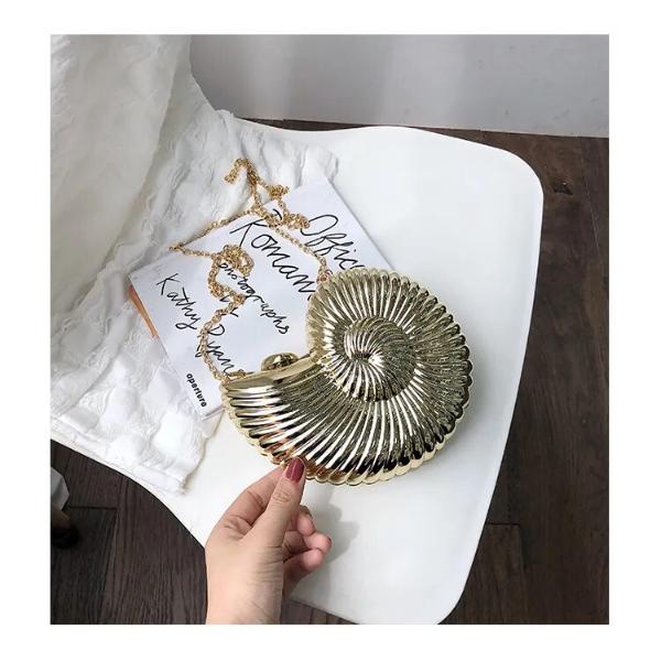 Luxury Acrylic Shell Clutch Bag