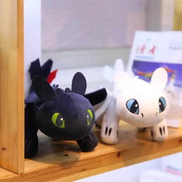Toothless & Light Fury Plush