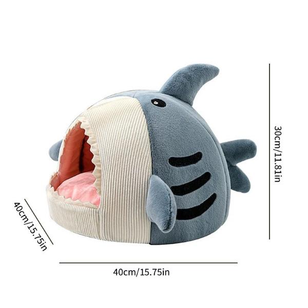 Shark, Angler & Puffer Fish Cat Bed