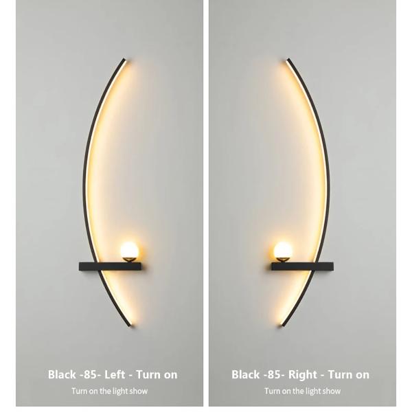 Modern LED Minimalist Bedside Arc Lamp