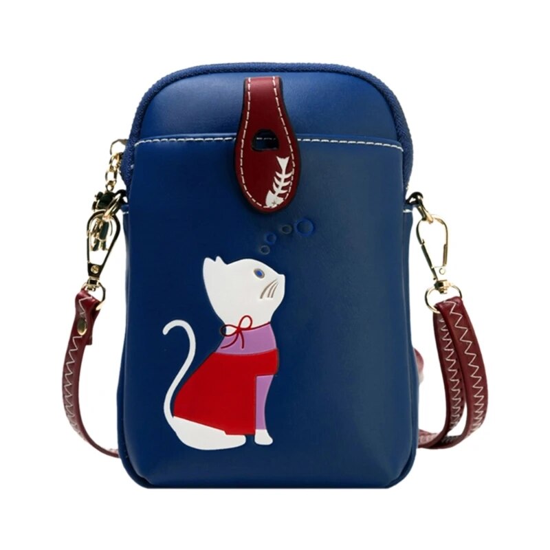 Kawaii Japanese Cat Crossbody Bag