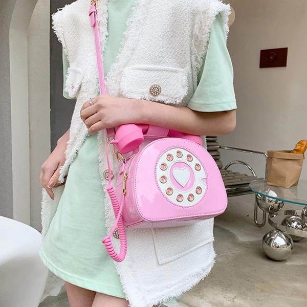 Ring Ring Telefon Handtasche