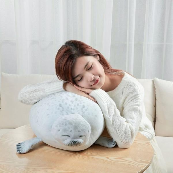 Baby Seal Plush Pillow
