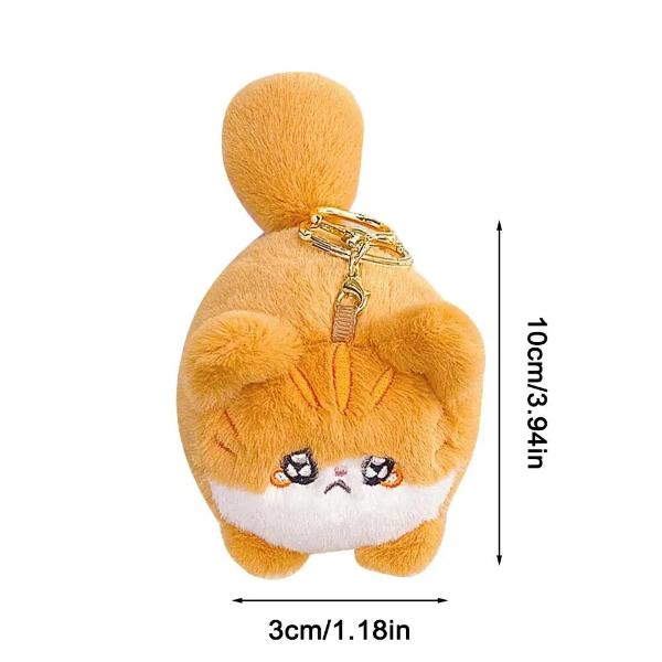 GRATISGESCHENK (BIS ZU 24,99 $): Schlüsselanhänger mit Plüschkatze und wedelndem Schwanz