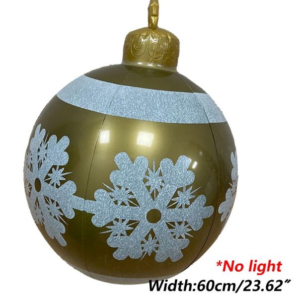 Christmas Giant Inflatable Ball Decoration (24 Inch)