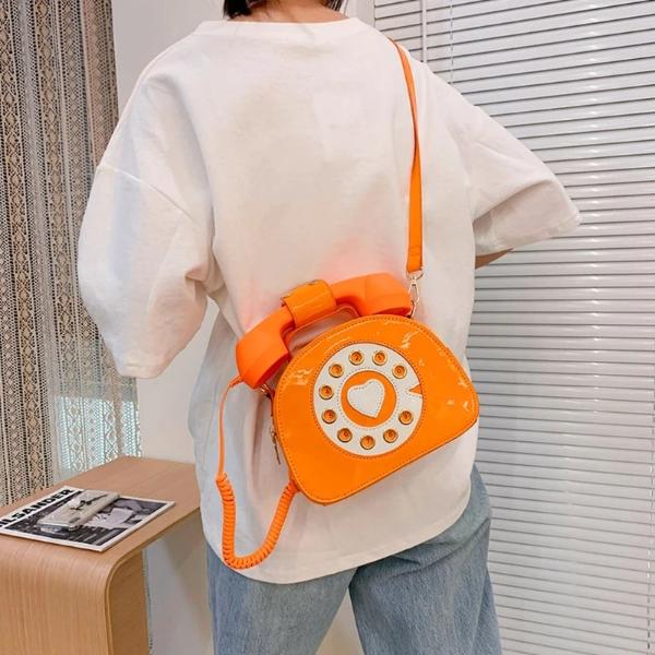 Ring Ring Telefon Handtasche