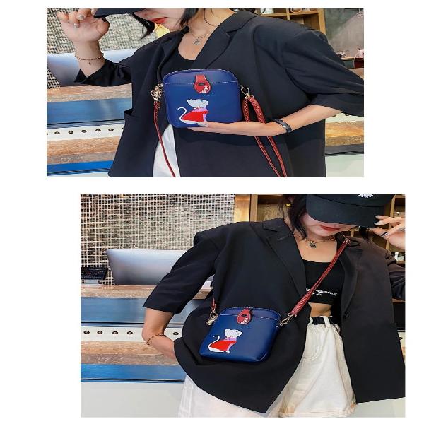 Kawaii Japanese Cat Crossbody Bag