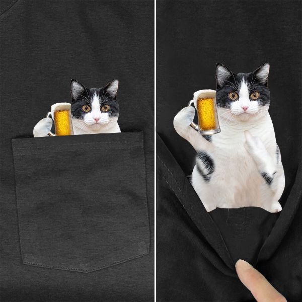 One FXXX Cat Pocket Tshirt