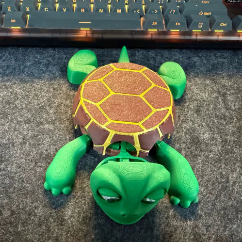 Funny 3D Printed Turtle Cup Holder