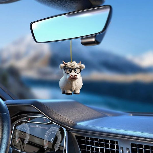 2023 クリスマスツリー 漫画 牛 装飾 オーナメント