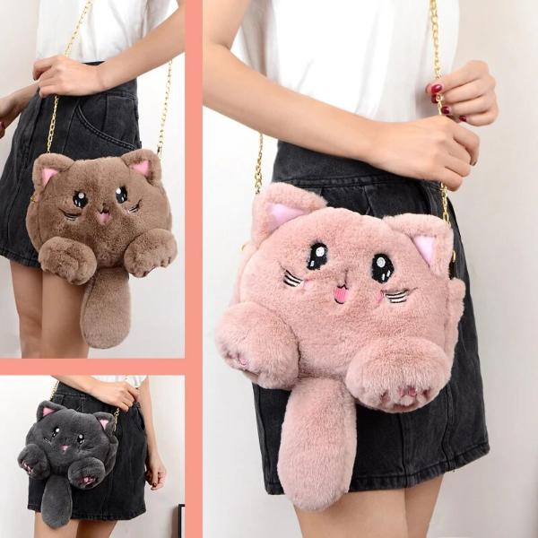 Genshin Cat Sling Bag