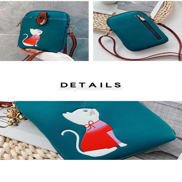 Kawaii Japanese Cat Crossbody Bag