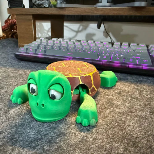 Funny 3D Printed Turtle Cup Holder