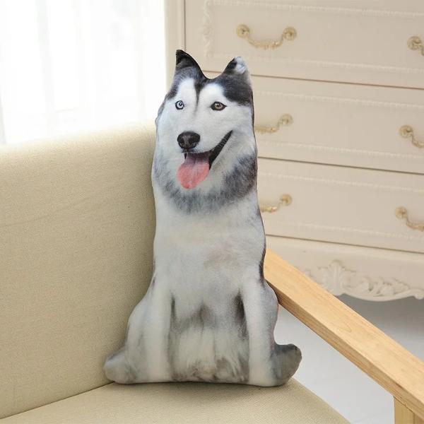 3D犬ぬいぐるみ枕