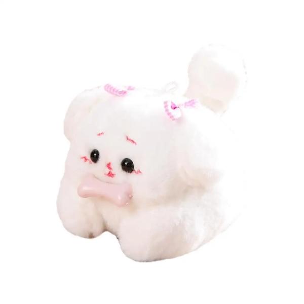 Wagging Tail Cat Plush Key Chain Bag Pendant