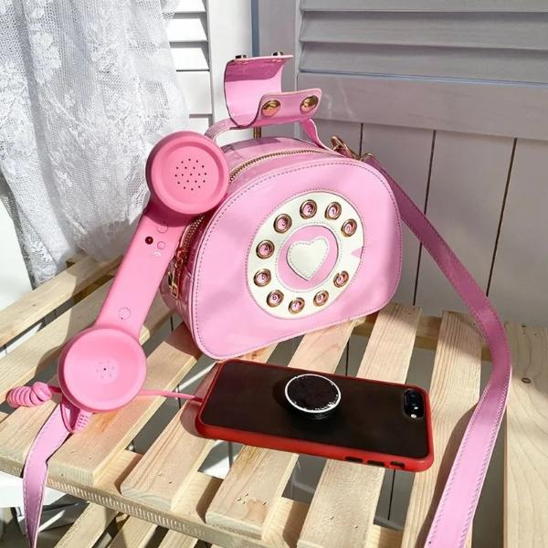 Ring Ring Telefon Handtasche