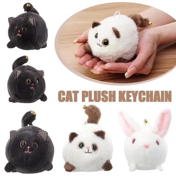 GRATISGESCHENK (BIS ZU 24,99 $): Schlüsselanhänger mit Plüschkatze und wedelndem Schwanz