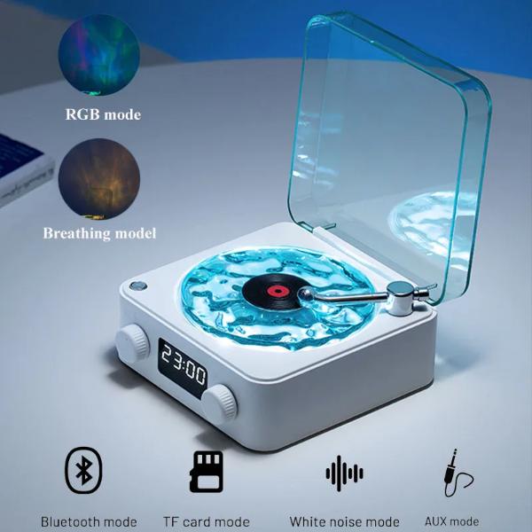 Vintage Vinyl Bluetooth Audio Player