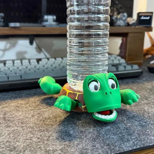 Funny 3D Printed Turtle Cup Holder