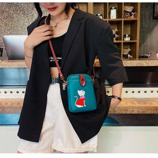 Kawaii japanische Katze Umhängetasche