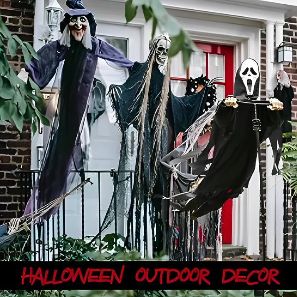 Mr. Bones Scream Vogelscheuche