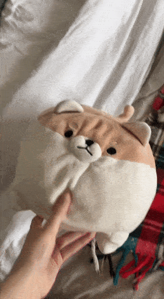 Wütender Shiba Inu Plüsch