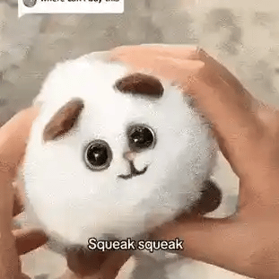 しっぽを振る猫のぬいぐるみキーチェーンバッグペンダント