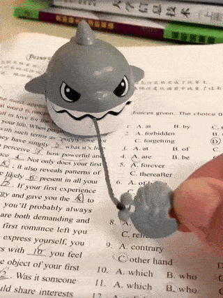 Sharkbite Pullstring Bag Pendant