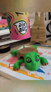Funny 3D Printed Turtle Cup Holder