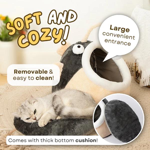Shark, Angler & Puffer Fish Cat Bed