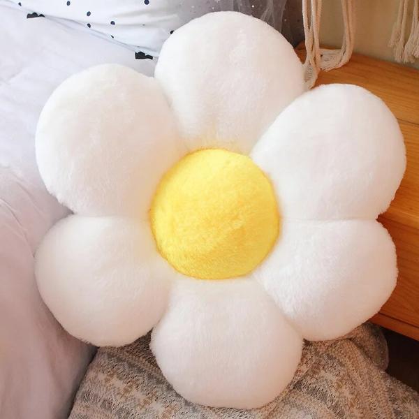 SOFA-LICIOUS Premium Flauschiges Blumen-Sofakissen