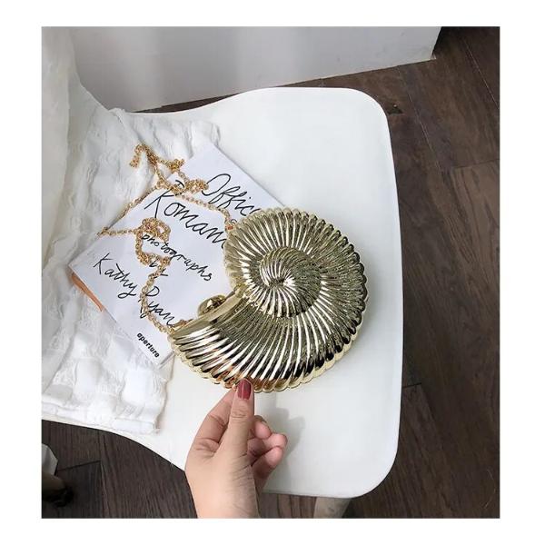Luxury Acrylic Shell Clutch Bag