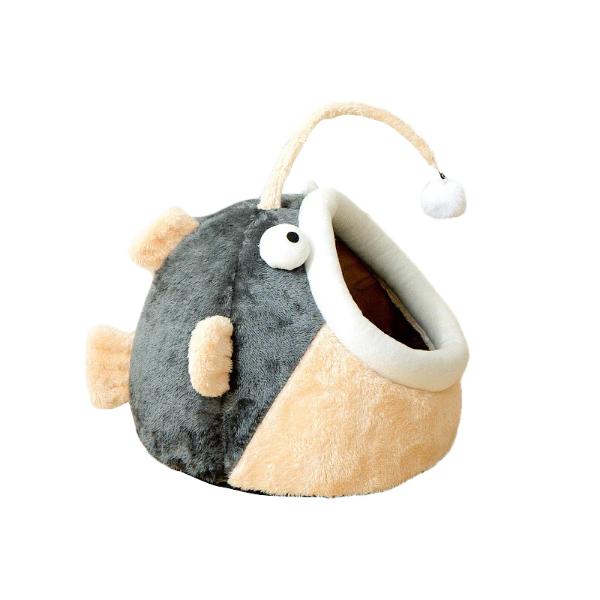 Shark, Angler & Puffer Fish Cat Bed