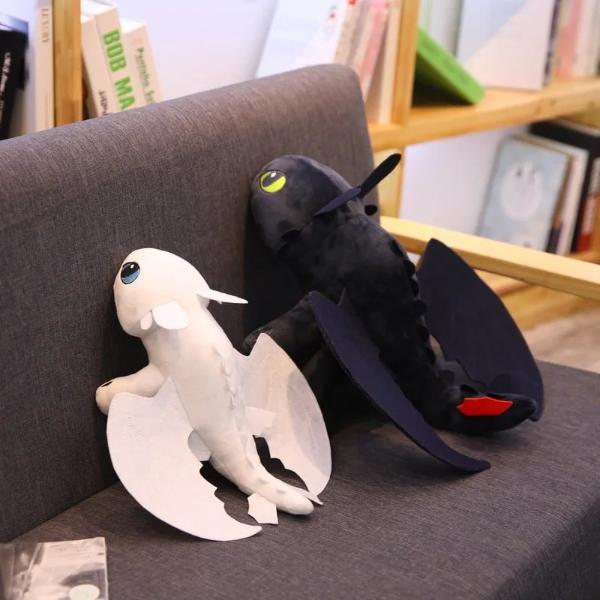 Toothless & Light Fury Plush