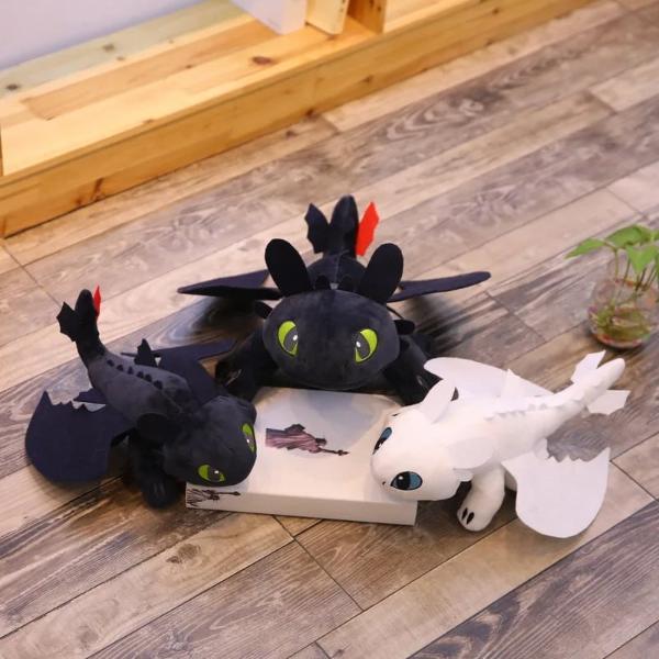 Toothless & Light Fury Plush