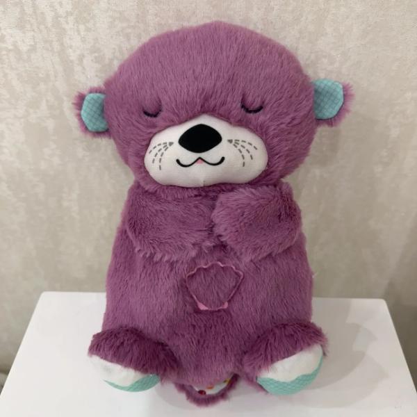 Breathing Plush Otter & Koala With Heartbeat Sleeping Aid