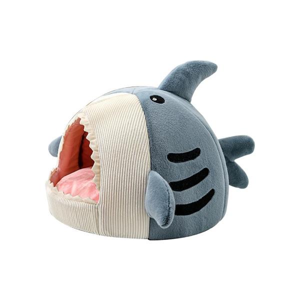 Shark, Angler & Puffer Fish Cat Bed