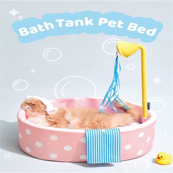 Japanese Onsen Bath Cat /Dog Bed