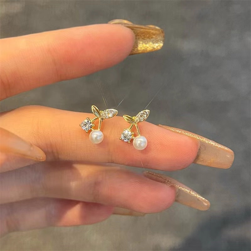 キュービックジルコニアイヤリング